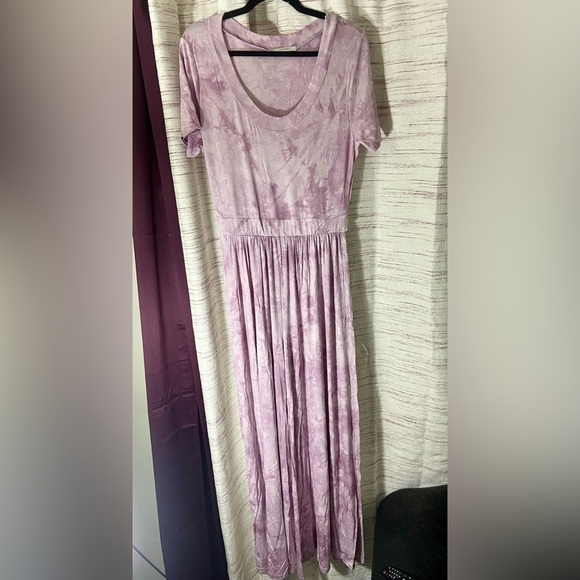 NWT Caroline Couture Tie Die Wide Leg Stretchy Jumpsuit - Picture 3 of 5